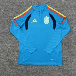 2026 Spain blue training player version S-XXL